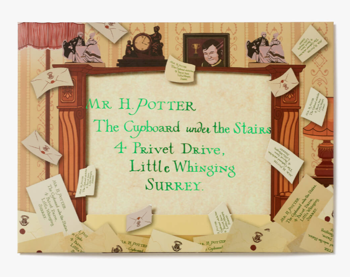 carte 3d lettre dacceptation harry 6