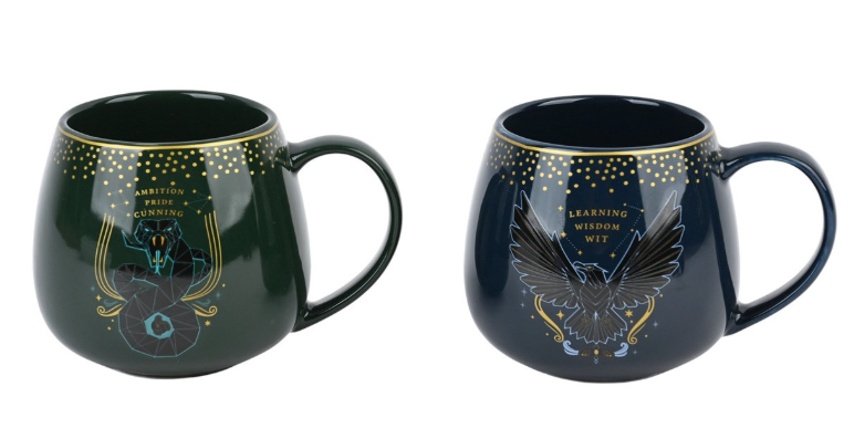 set 2 mug serpentard et serdaigle