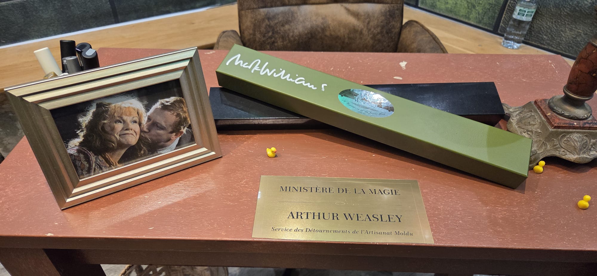 baguette signée arthur weasley 3