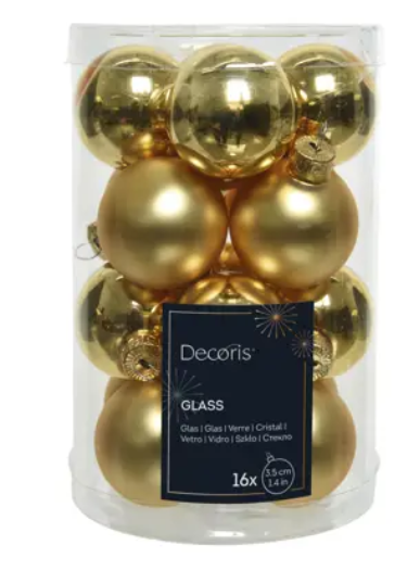 boule de noel or clair 1