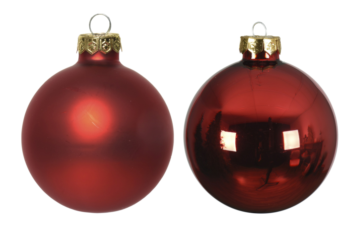 boule de noel rouge 3