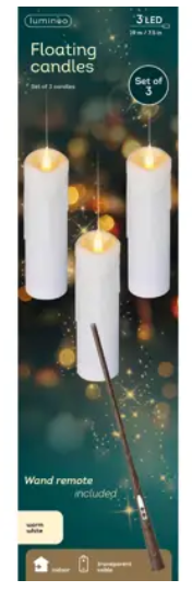 bougie led boite de 3 2