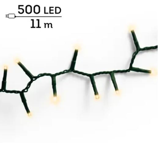guirlande bougie led jaune 7