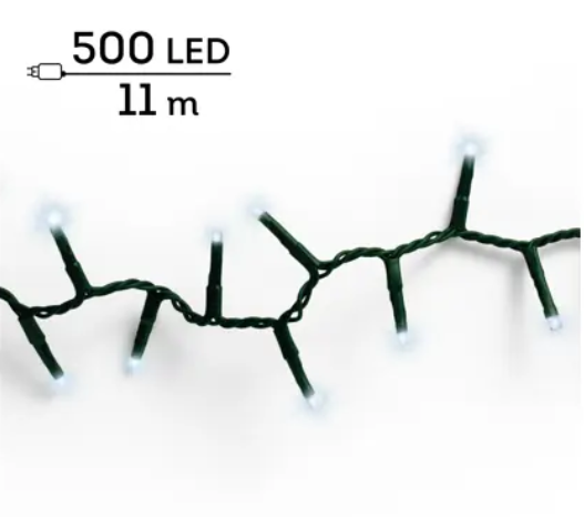 guirlande bougie led blanc 7