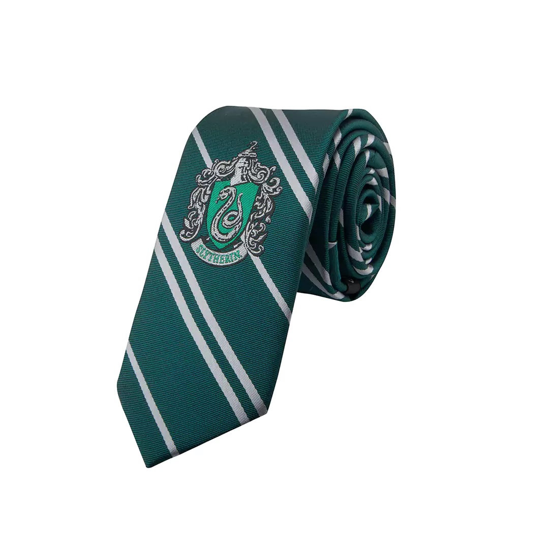Cravate kid Serpentard - Logo tissé - Harry Potter 1 CR1142