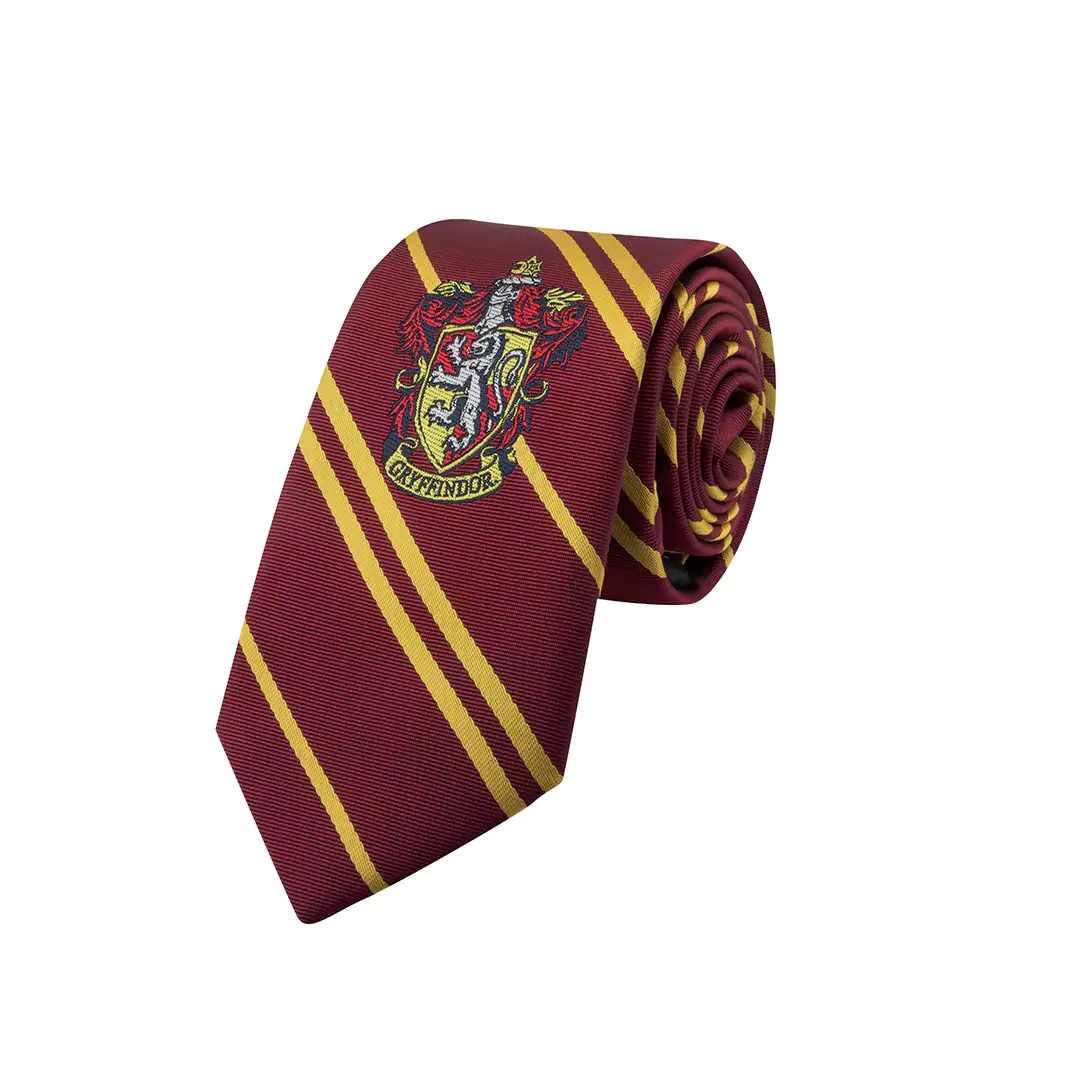 Cravate kid Gryffondor - Logo tissé - Harry Potter  CR1141 1