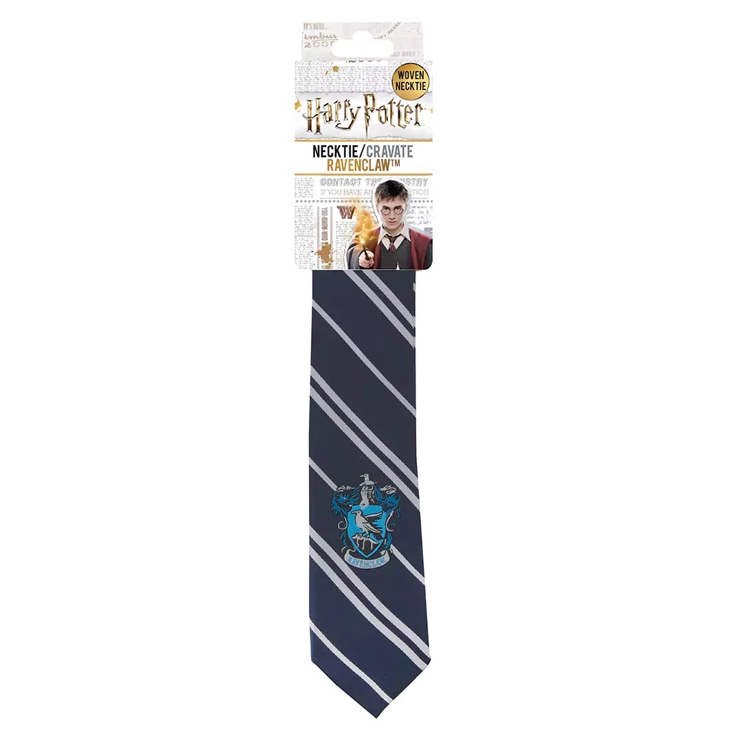 Cravate Serdaigle - Logo tissé - Harry Potter  CR1133 2