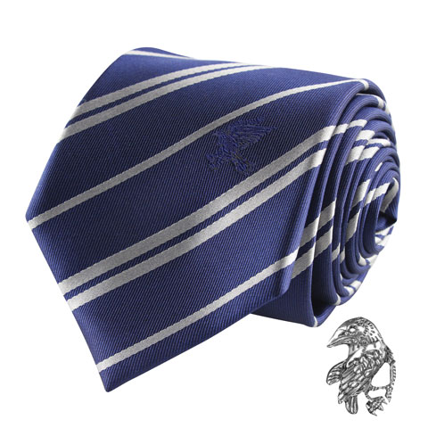 Cravate Deluxe Serdaigle avec pin's - Harry Potter  CR1113 1