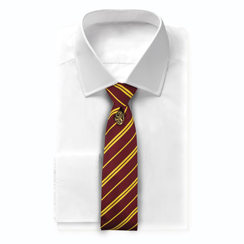 Cravate Deluxe Gryffondor avec pins - Harry Potter  CR1111 3