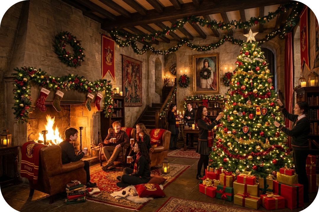 Collections décoration de noël Gryffondor