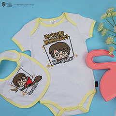 Body Bébé avec bavoir - Petit Sorcier - Harry Potter - 12-18M - CR1720_VUE4_240