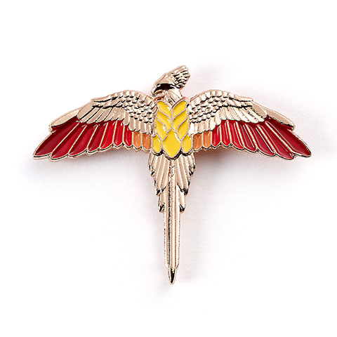 Pins Fumseck or rose - Harry Potter EHPPB0113 (1)