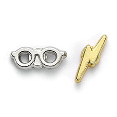 Set boucles doreilles - Chocogrenouille - lunettes et éclair - EWE0106 (2)