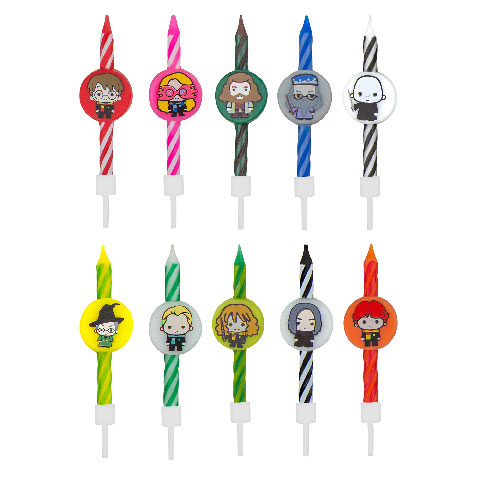 Harry Potter - Set 10 bougies Anniversaire Kawaii CR4206 1