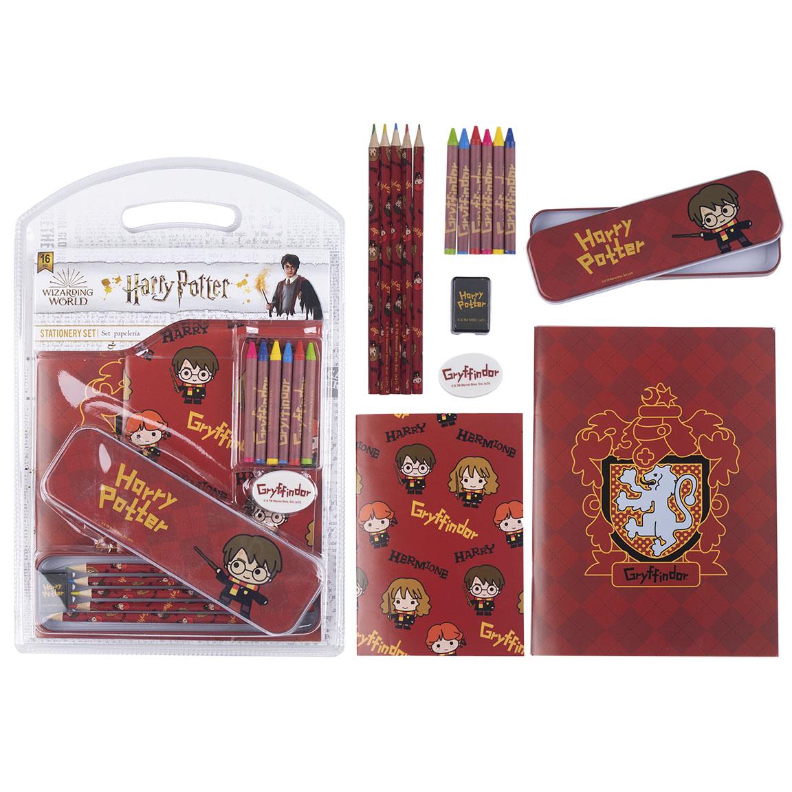 SET PAPETERIE SCOLAIRE HARRY POTTER GRYFFINDOR 2100003566 1
