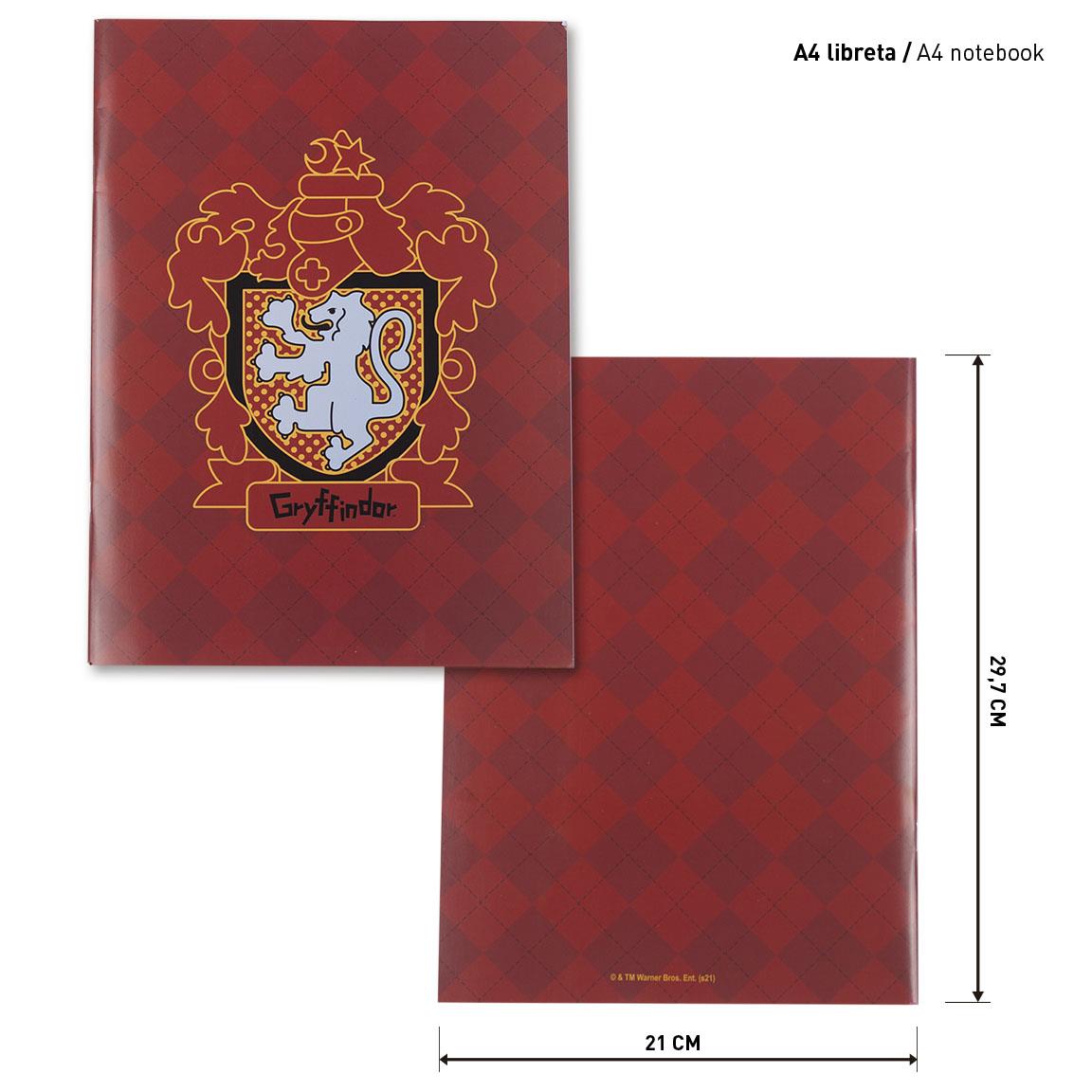 SET PAPETERIE SCOLAIRE HARRY POTTER GRYFFINDOR 2100003566 2
