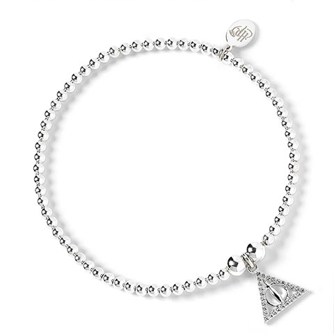 Bracelet à perles Les Reliques de la Mort - Argent 925ème avec C EHPSB054 (1)