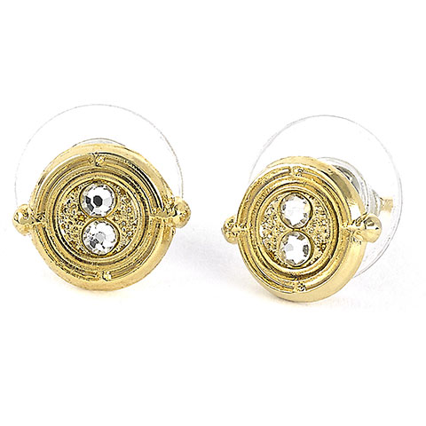 Boucles doreilles - Retourneur de temps immobile - Harry Potter EWES0100 (1)