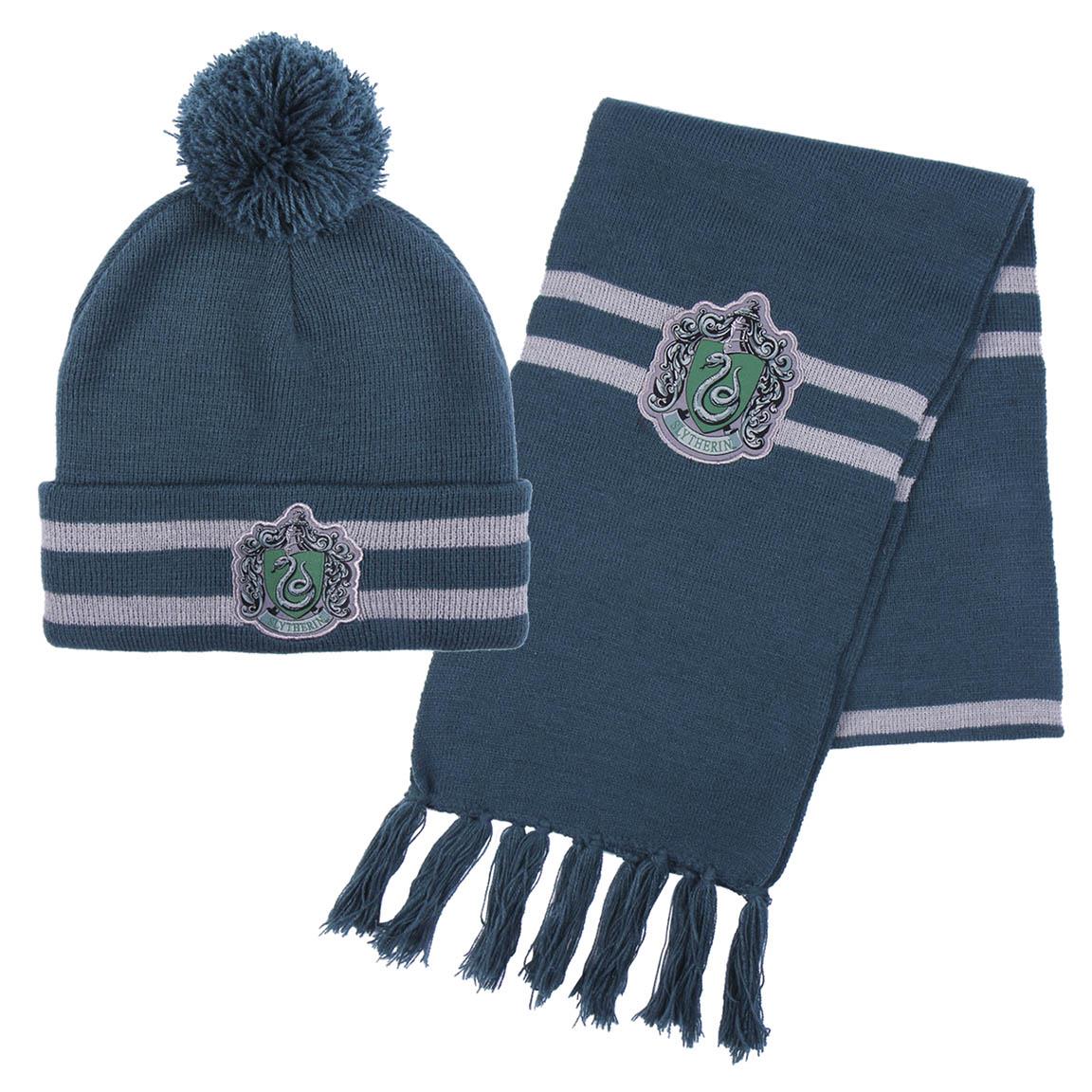 ENSEMBLE 2 PIÈCES ÉCHARPE HARRY POTTER SERPENTARD  2200009662 1