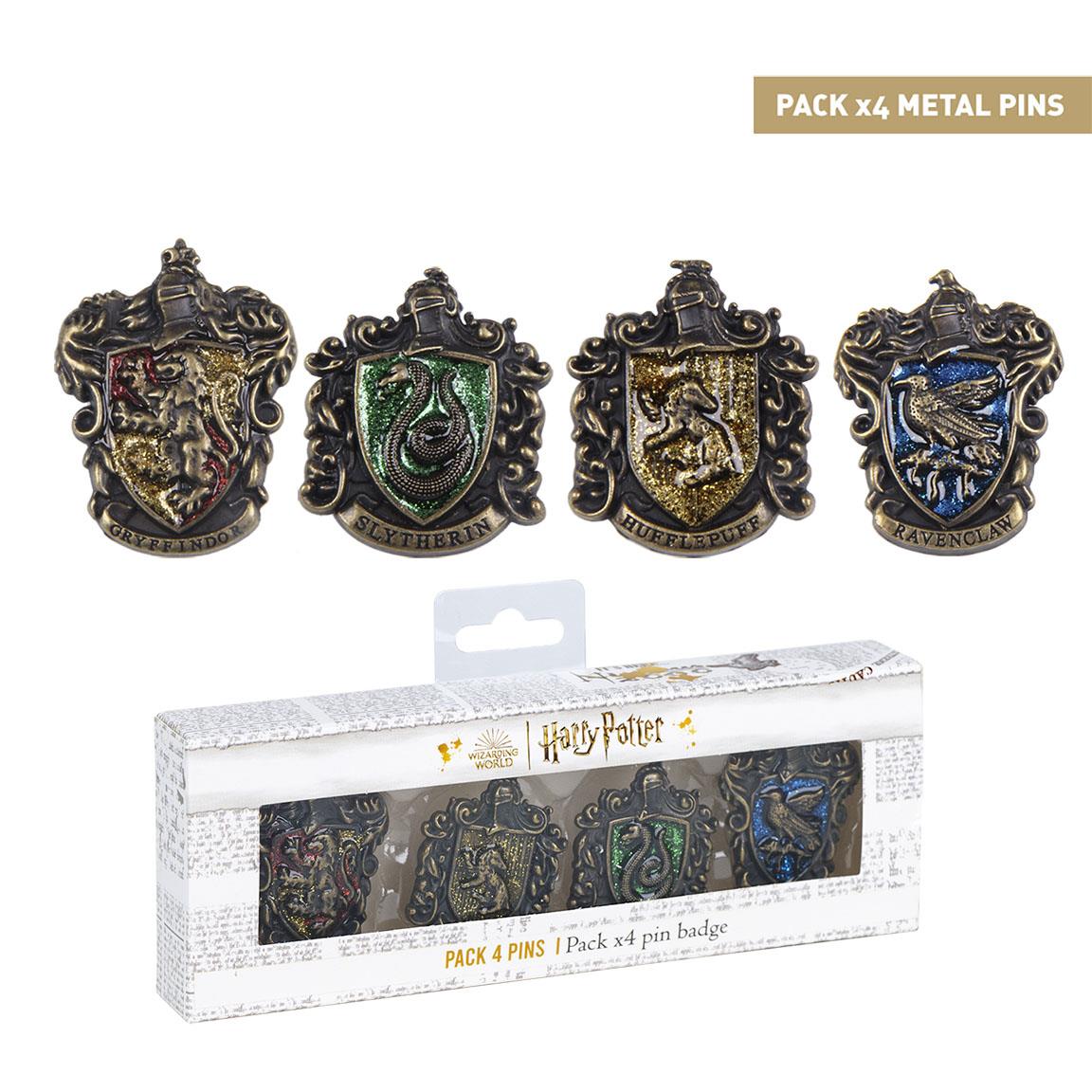 ÉPINGLE PACK x4 HARRY POTTER  2600001857 1