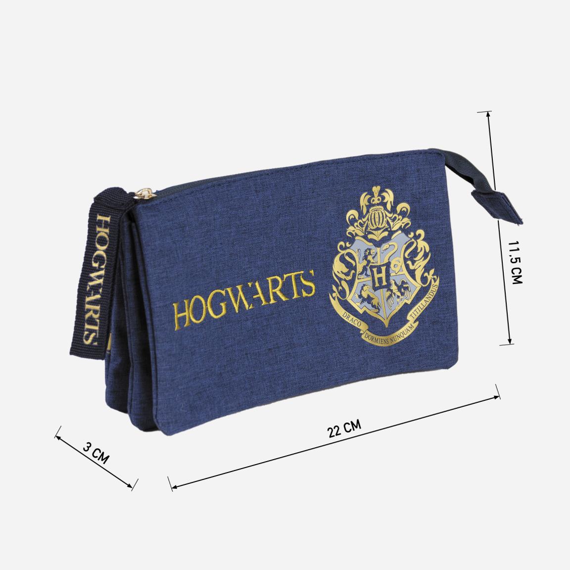 Trousse fourre-tout bleue Hogwarts  2100003555 2