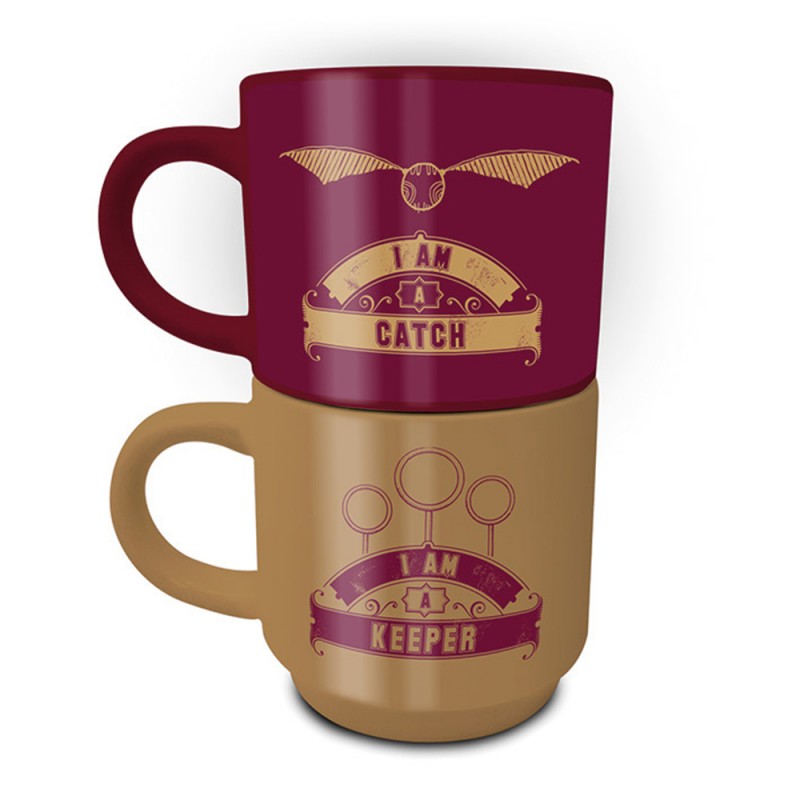 Tasses Empilables Harry Potter Quidditch - Catch &amp; Keeper  GP85863 1