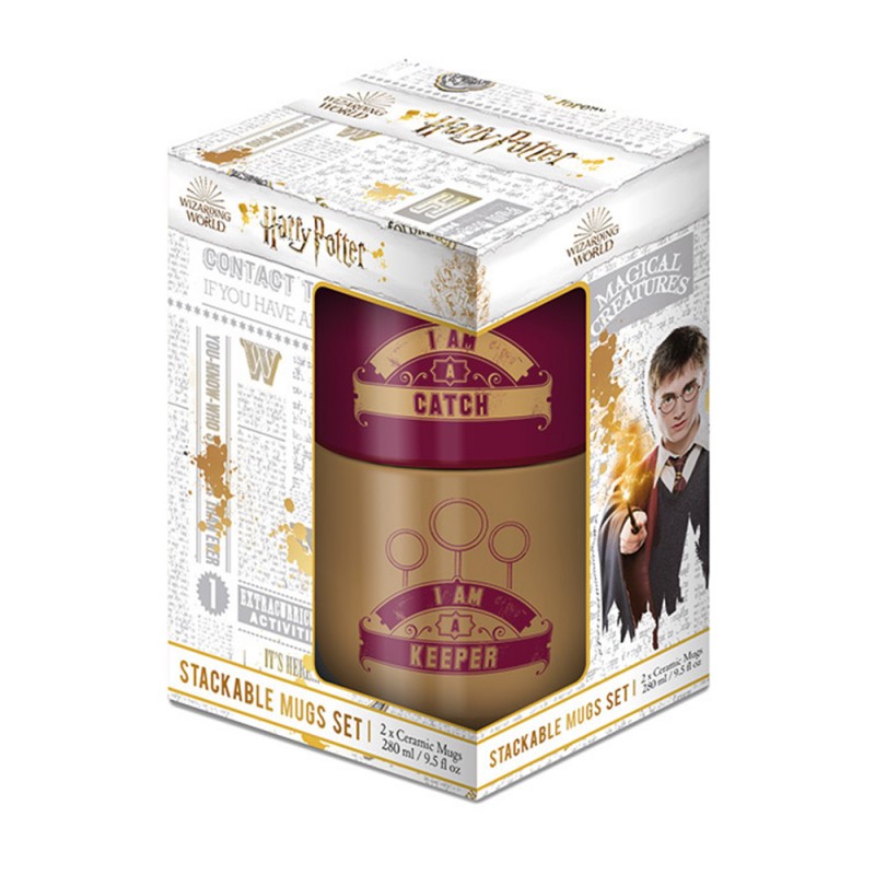 Tasses Empilables Harry Potter Quidditch - Catch &amp; Keeper  GP85863 2