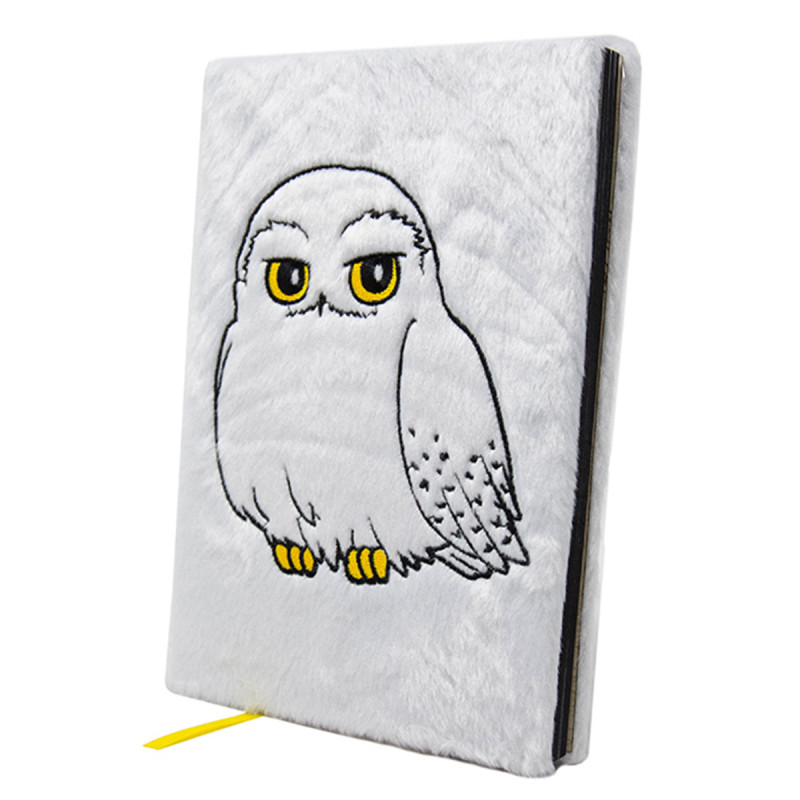 Carnet de Notes Harry Potter Hedwige Premium Fourrure  SR72671 1