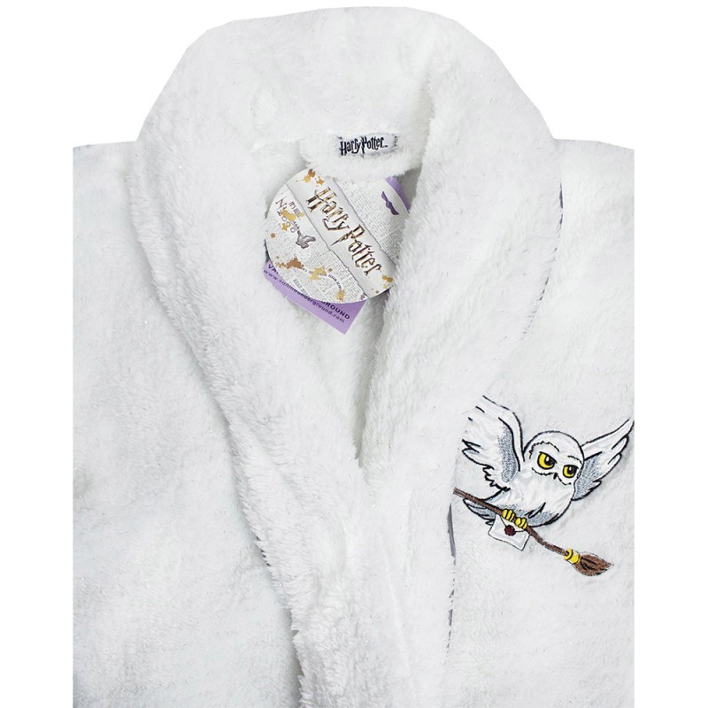 Peignoir Enfant Harry Potter Hedwige Tailles 10/12 ans Prêt à