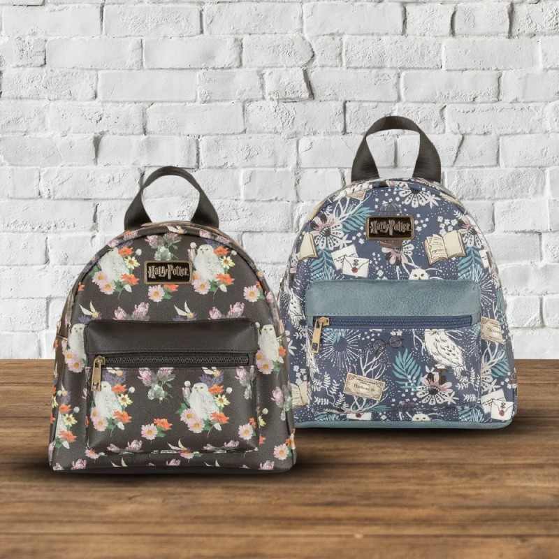 Sac à dos hedwige flower bleu  MPF02YDHPT 3
