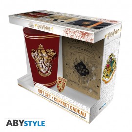 Set Pin’s Harry Potter Gryffondor – 1 Badge 38 Mm + 4 Badges 25 Mm – Collection Officielle Pyramid International