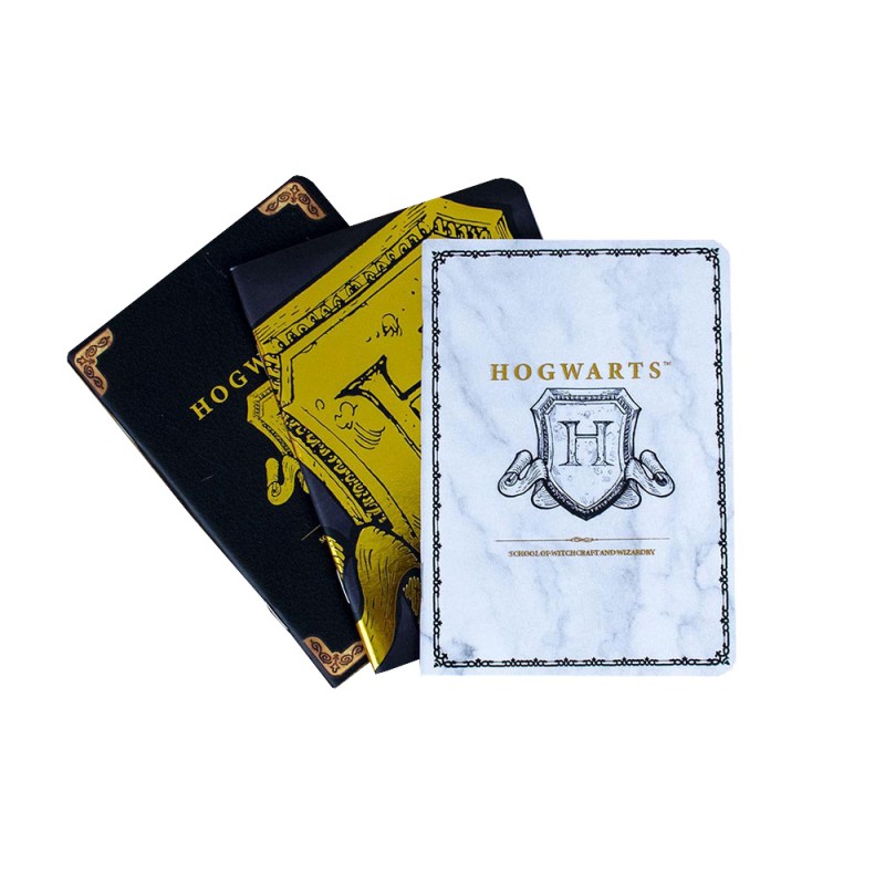 CARNET DE NOTES BLASON POUDLARD A6  HP148444 2