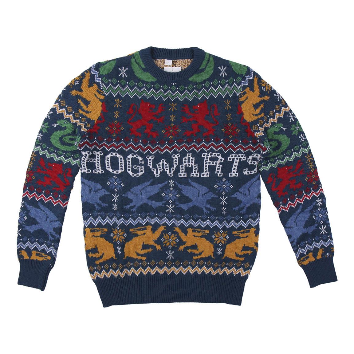 Pull tricoté de Noël Hogwarts XXL  2200008559-XXL 1
