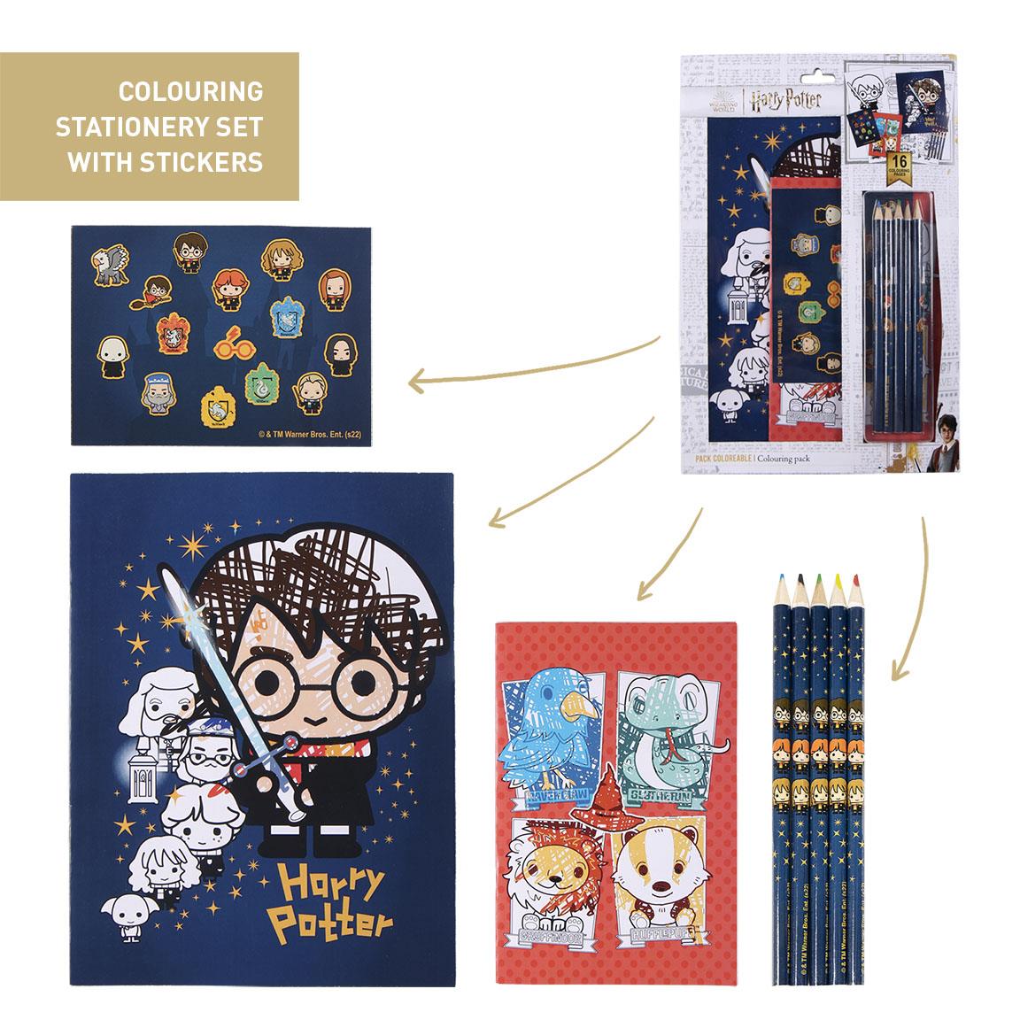 Set de papeterie er coloriage Harry Potter  2700000332 2