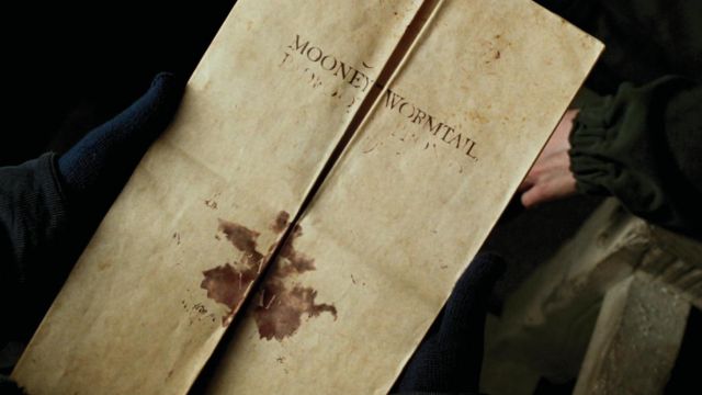 Présentoir 4 baguettes La Carte Du Maraudeur - Harry Potter - NN7905