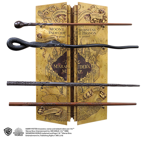 Présentoir 4 baguettes La Carte Du Maraudeur - Harry Potter - NN7905_480