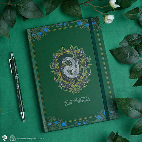 Carnet deluxe et stylo Serpentard 5