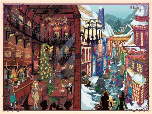 Harry Potter et Le Prisonnier dAzkaban illustré par Minalima  2