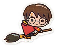 Gomme kawaii harry potter