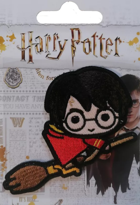 Ecusson thermocollant - Harry Potter sur son balais A2161(1)