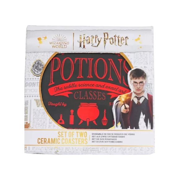 Set de 2 sous verres en céramique - Potions CST2HP07(2)