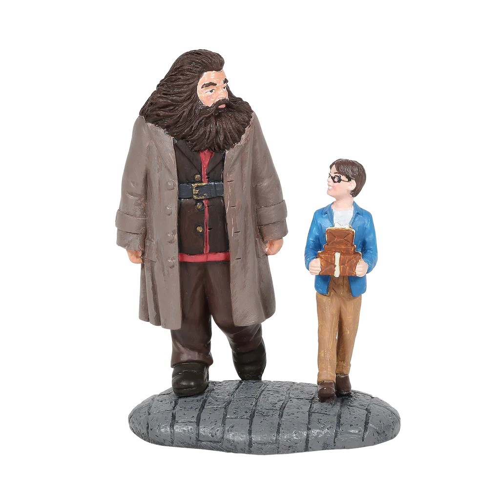 Figurine Hagrid et Harry - Village Enesco 6005619(1)