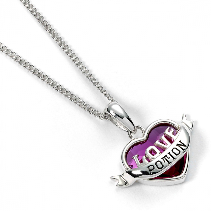 Collier officiel de potion d’amour en argent sterling Harry Potter