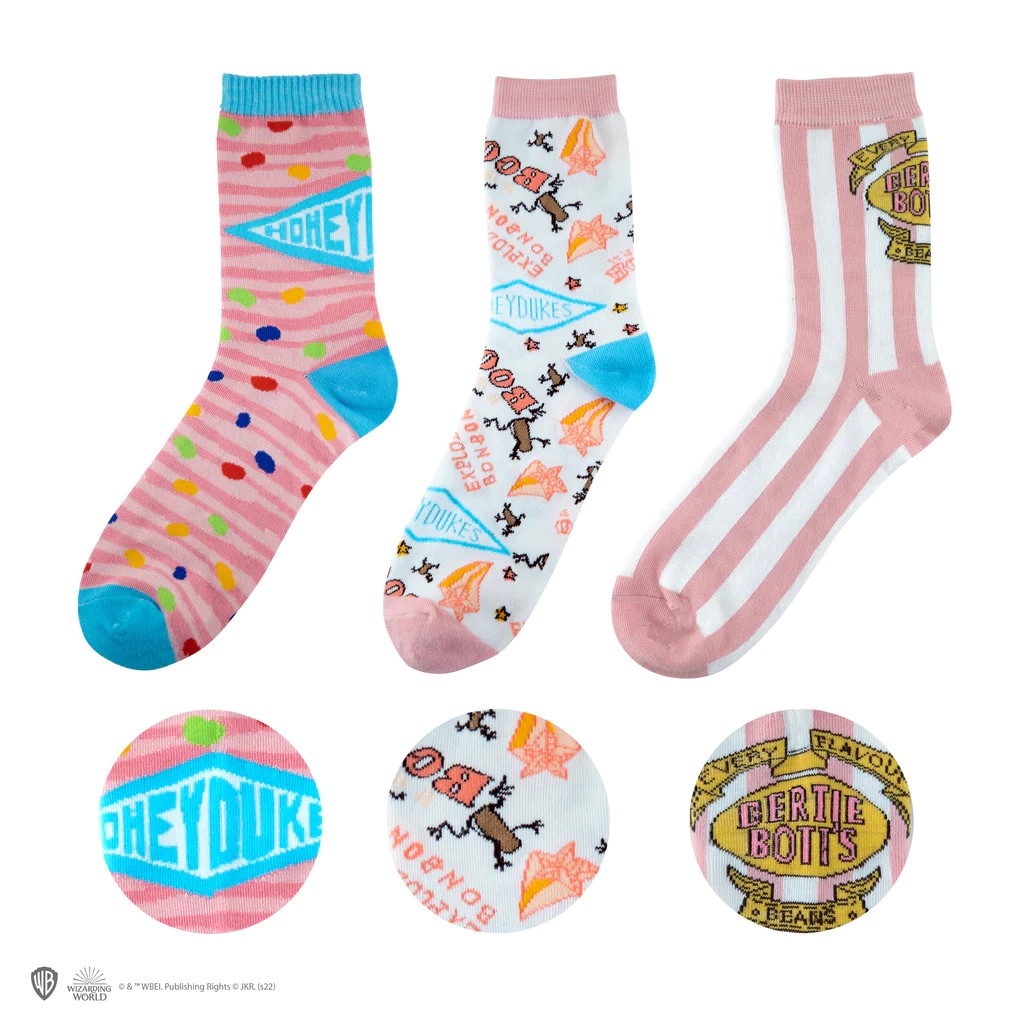 Lot de 3 paires de chaussettes Honeydukes CR1604(8)