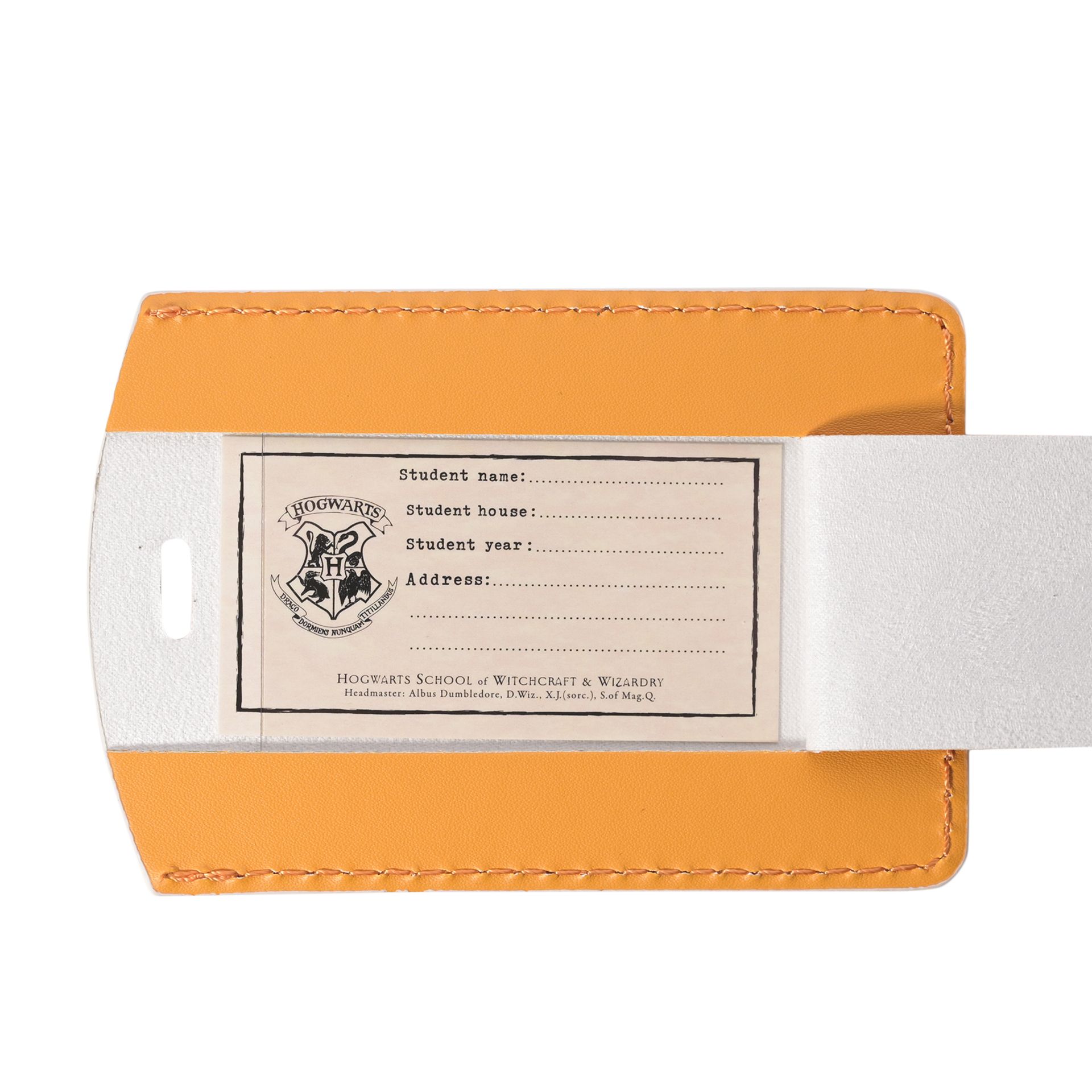 Couverture de passeport et porte-étiquette Poufsouffle WB276(4)
