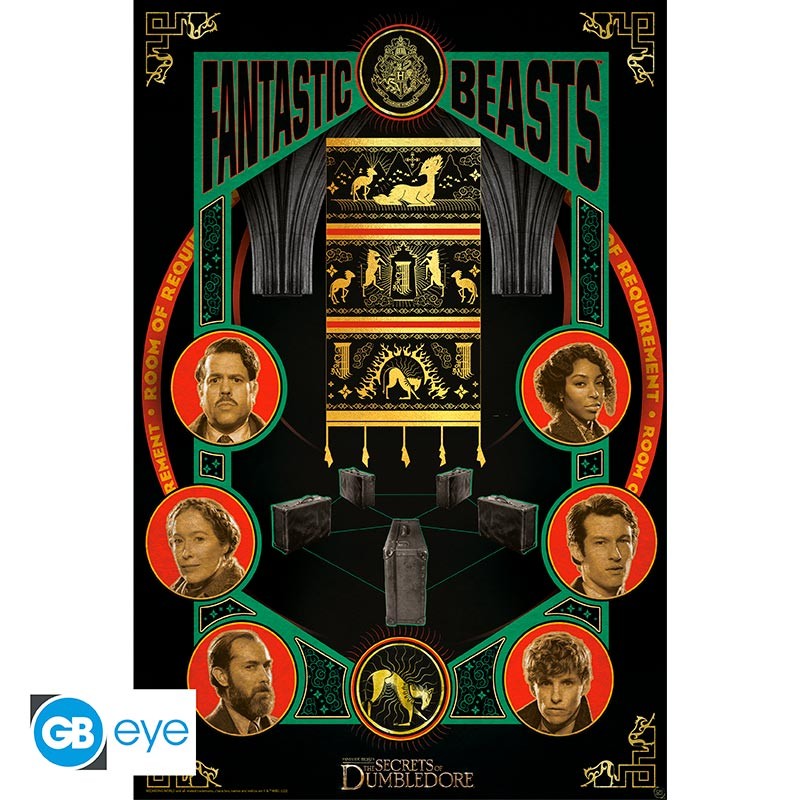 les-animaux-fantastiques-poster-casting-915-x-61-cm