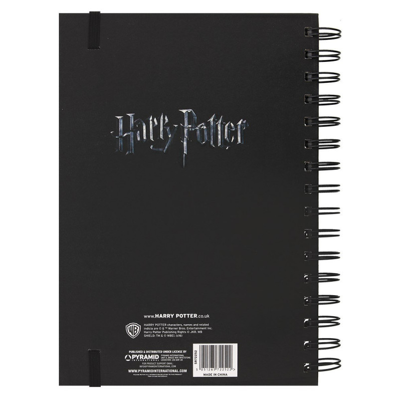 Carnet à spirales Sirus Black Wanted SR72252(3)