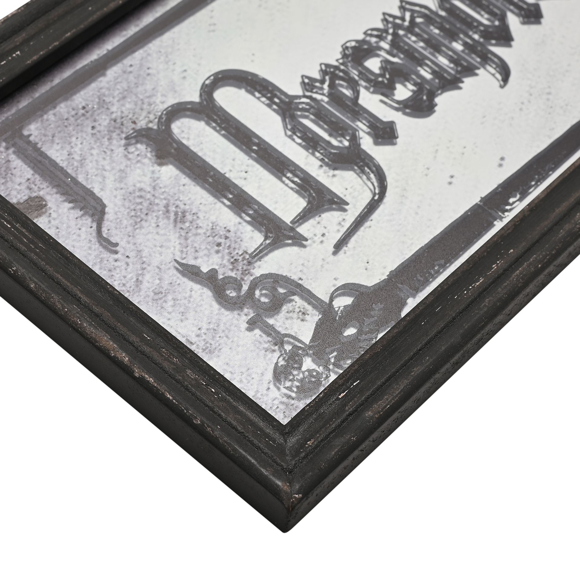 Plaque en miroir Mangemort wb322 1