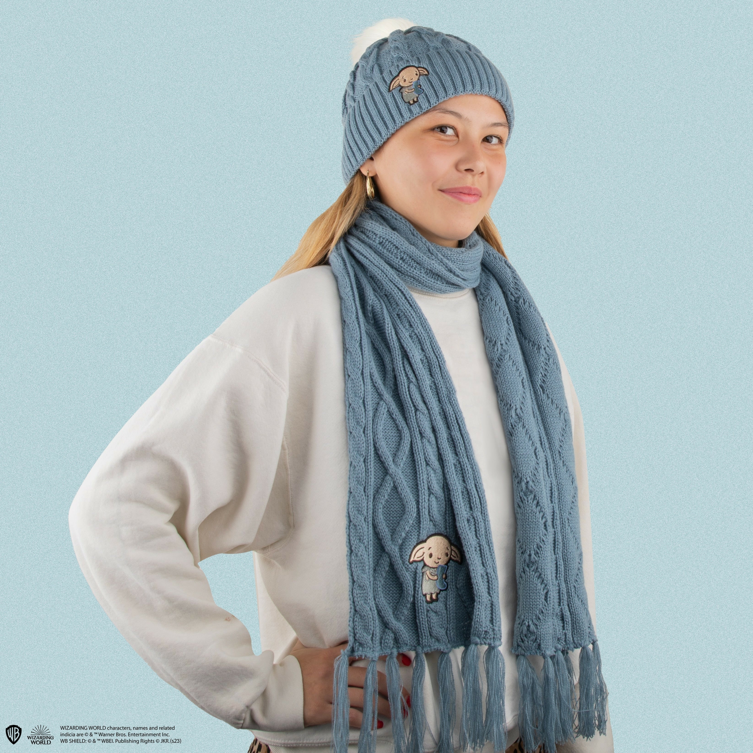 Set Bonnet et Écharpe Dobby - Harry Potter CR1901(2)