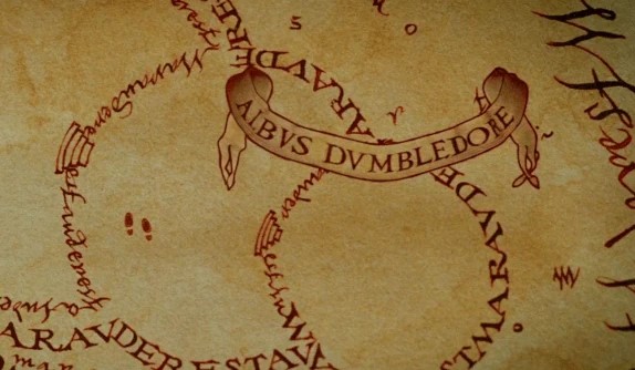 Carte du Maraudeur - Harry Potter NN7888